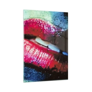 Billede på glas - Sensuel og foruroligende - 80x120 cm