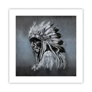 Plakat - Tilbage til rødderne - 40x40 cm