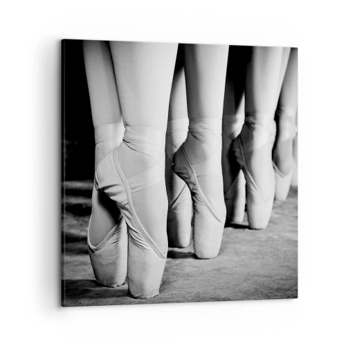 Lærredstryk - Billede på lærred - Sammen, let - 50x50 cm