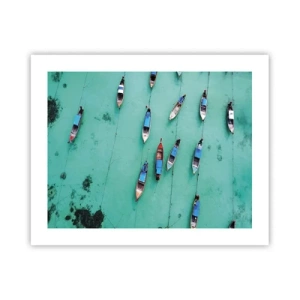 Plakat - I glædelig forventning - 50x40 cm