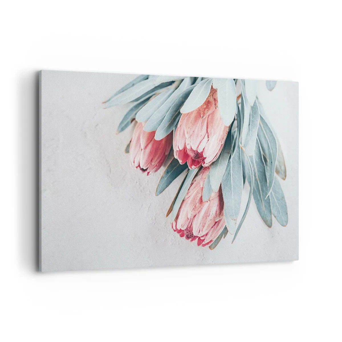 Lærredstryk - Billede på lærred - Skammer sig over deres egen skønhed - 100x70 cm