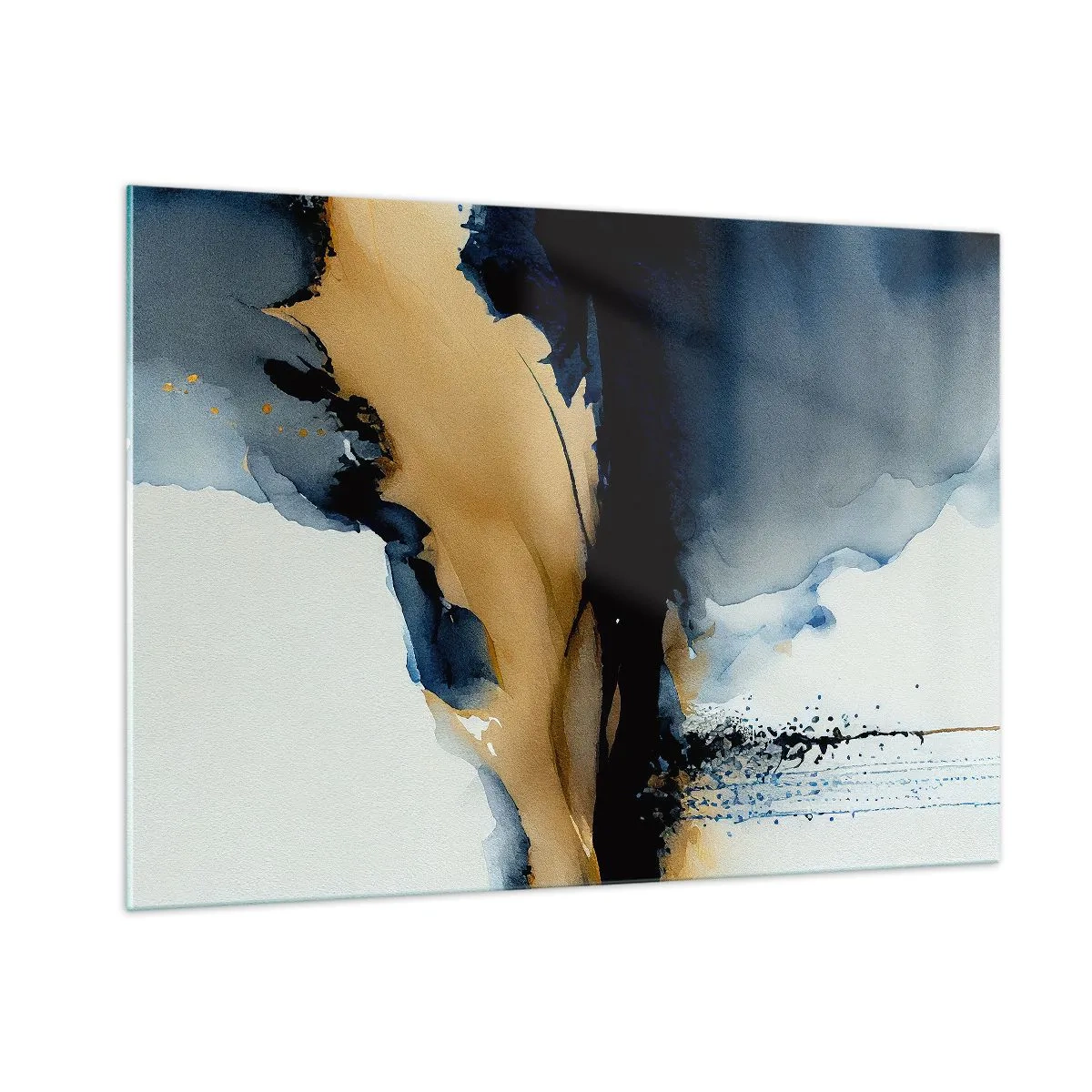 Billede på glas - Bag sløret - 100x70 cm
