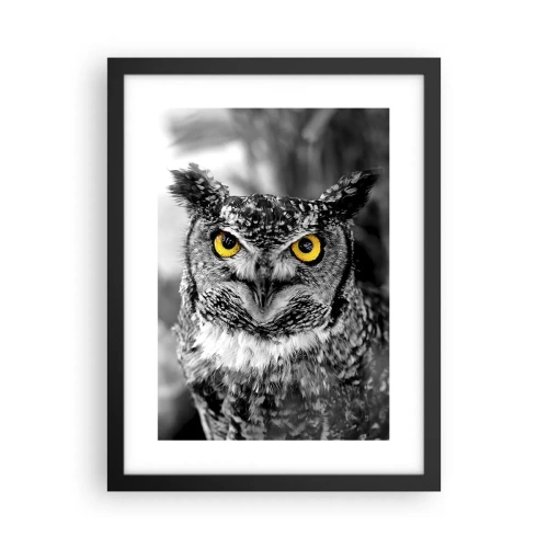 Plakat i sort ramme - Intet kan skjules - 30x40 cm