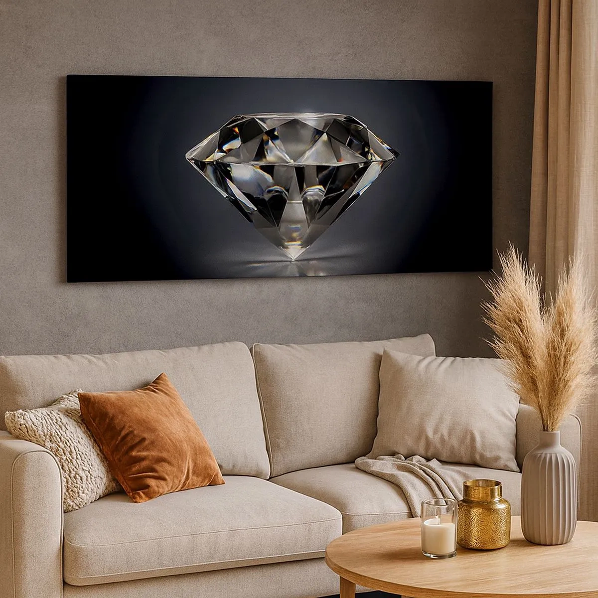 Lærredstryk - Billede på lærred - Bedste veninde - 100x40 cm