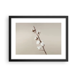 Plakat i sort ramme - Ved kilden til blødhed - 40x30 cm