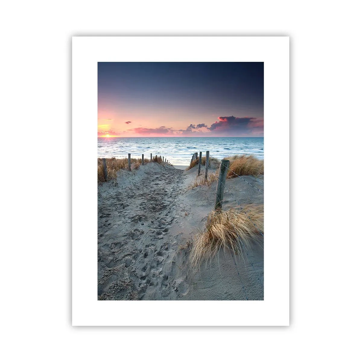 Plakat - Du har udgydt en regnbue af strålende pragt.... - 30x40 cm