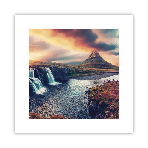 Plakat - I naturens majestæt - 30x30 cm