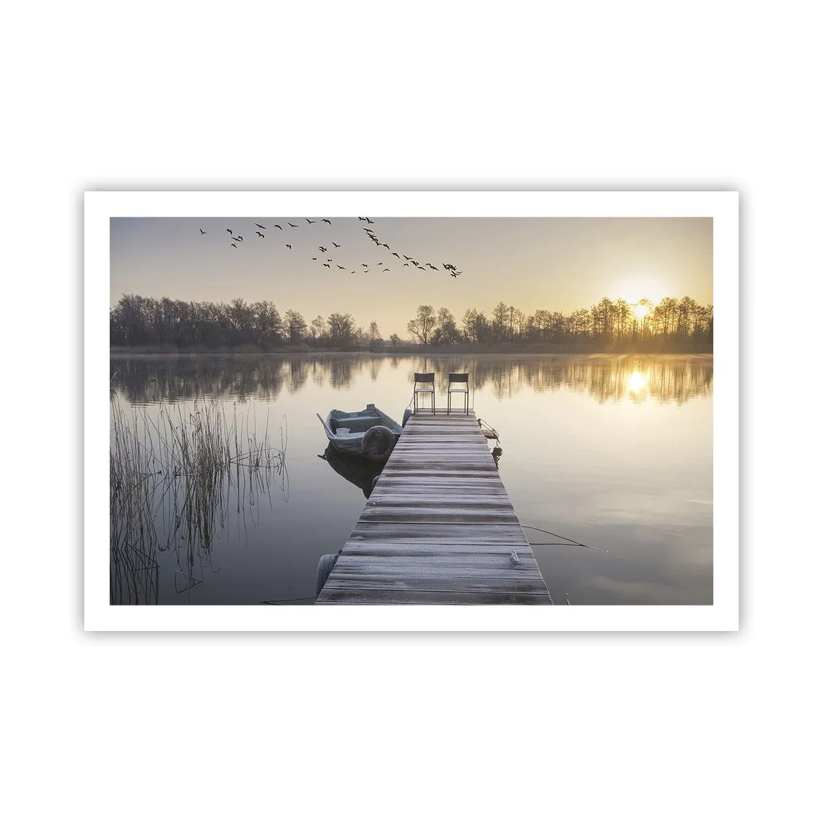 Plakat - Jeg kommer tilbage om et stykke tid - 91x61 cm