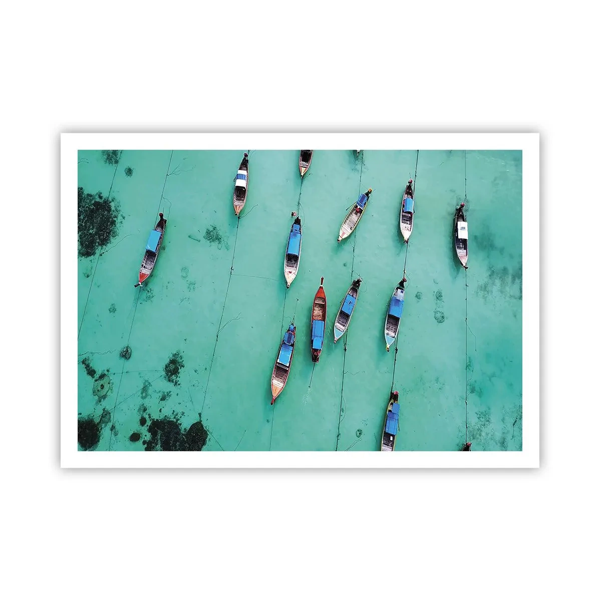 Plakat - I glædelig forventning - 100x70 cm