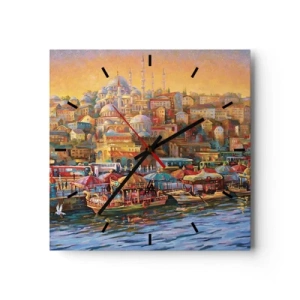 Vægur, Uret - En historie fra Istanbul - 40x40 cm
