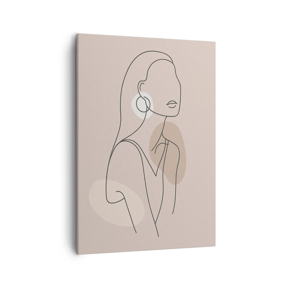 Lærredstryk - Billede på lærred - Et ikon for pigelivet - 50x70 cm