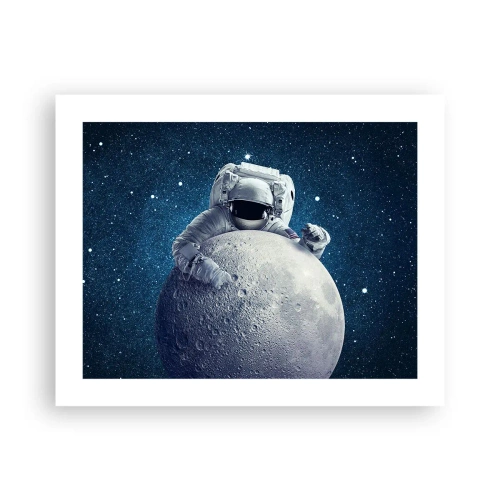 Plakat - Kosmisk spøgefugl - 50x40 cm