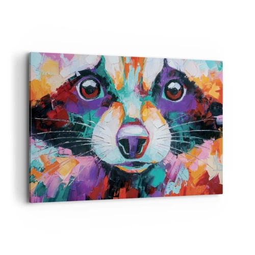 Lærredstryk - Billede på lærred - Kun gode følelser - 120x80 cm