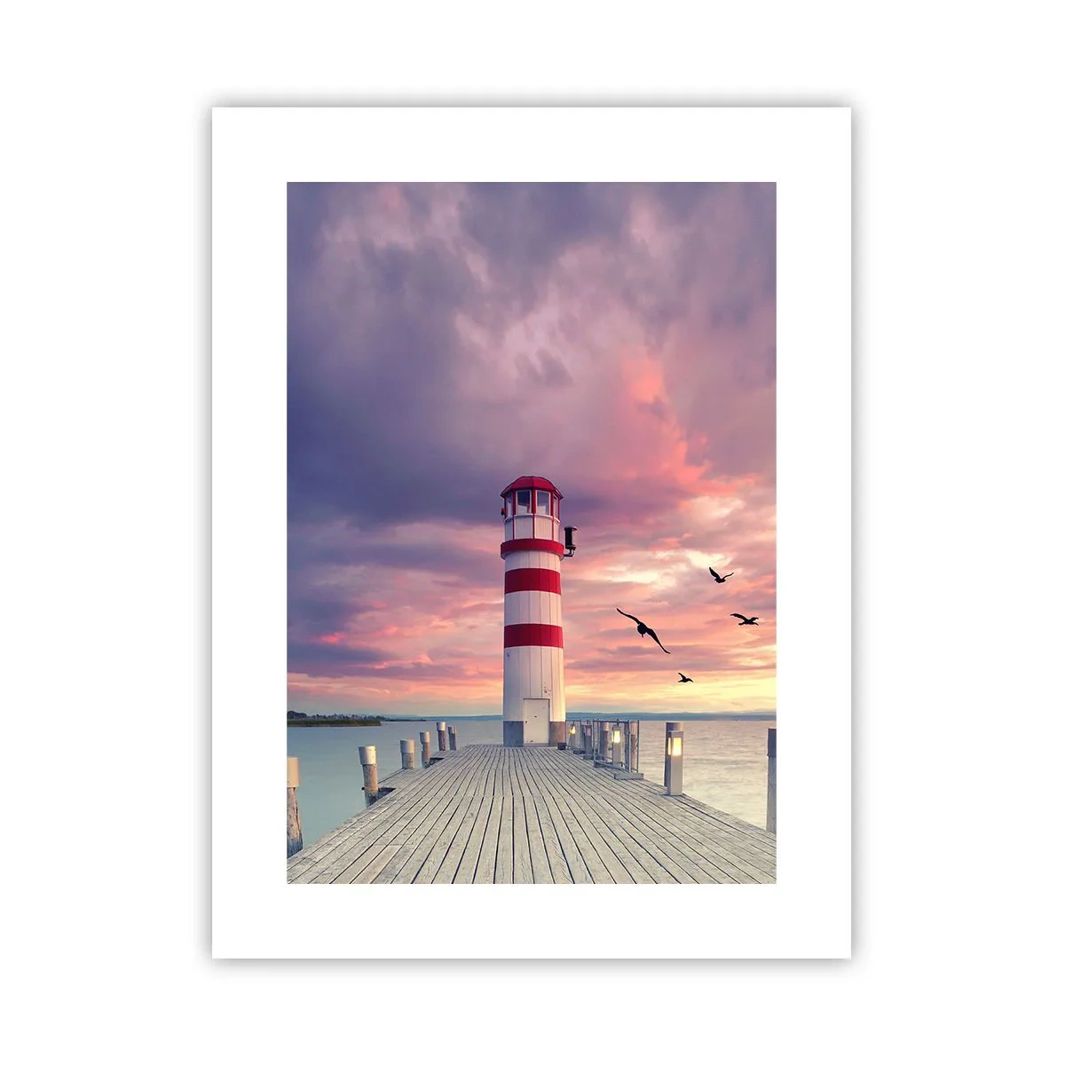 Plakat - Det er tid til havnen - 30x40 cm