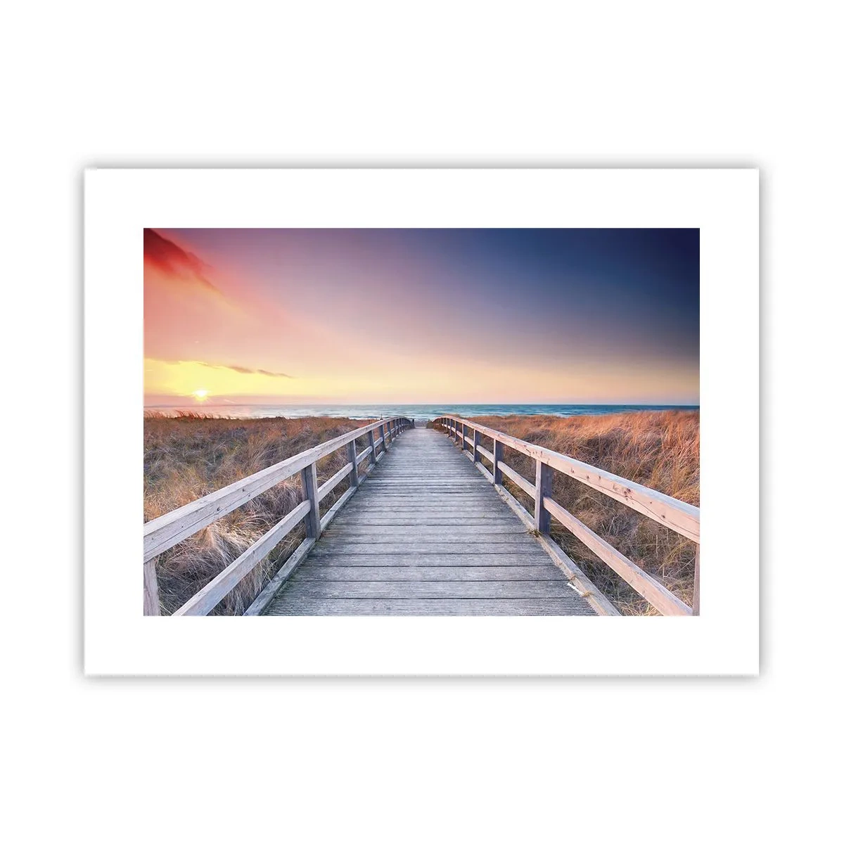 Plakat - Baltisk aften aura - 40x30 cm