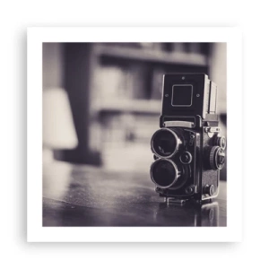 Plakat - Magien i et gammelt fotografi - 50x50 cm