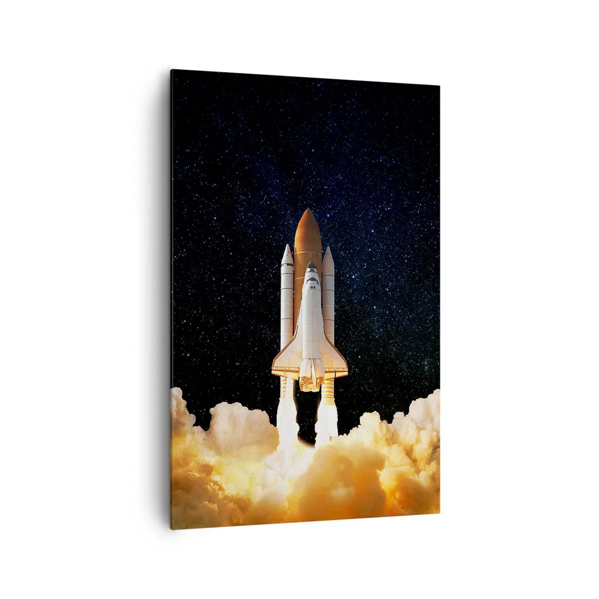 Lærredstryk - Billede på lærred - Ad astra! - 80x120 cm