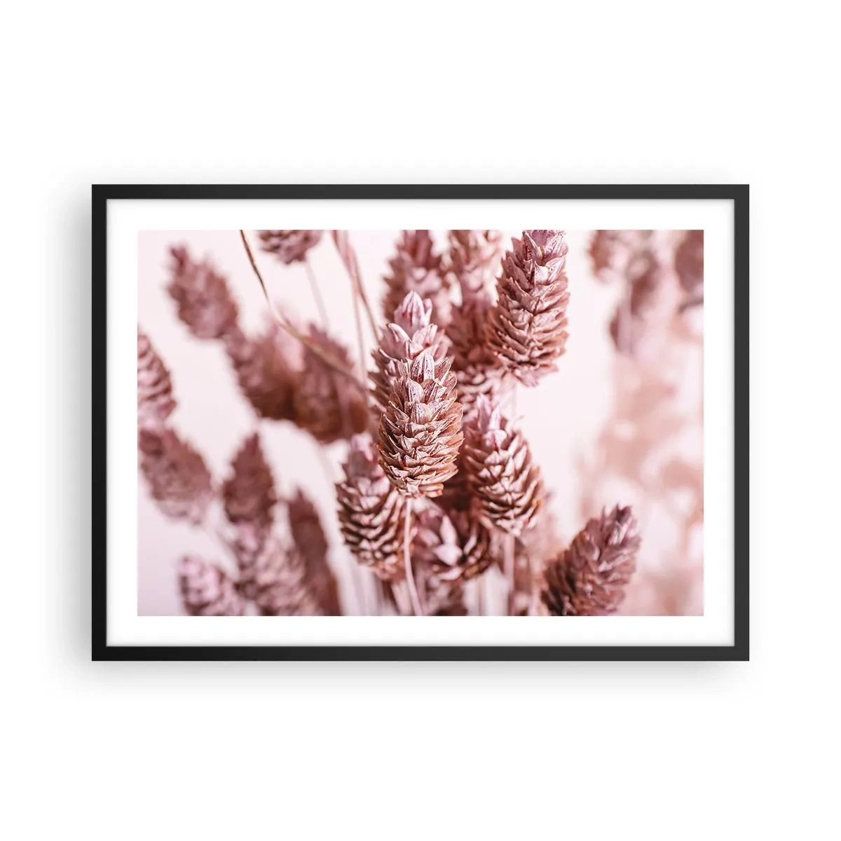 Plakat i sort ramme - Tilsyneladende ubemærket - 70x50 cm