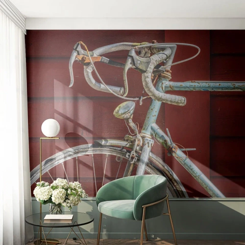 Fototapet på mål Premium Canvas - Skabt til at sejre - Cykel, Retro, Cykling