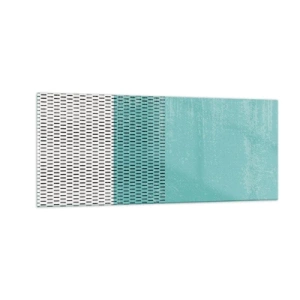 Billede på glas - Balanceret sammensætning - 100x40 cm