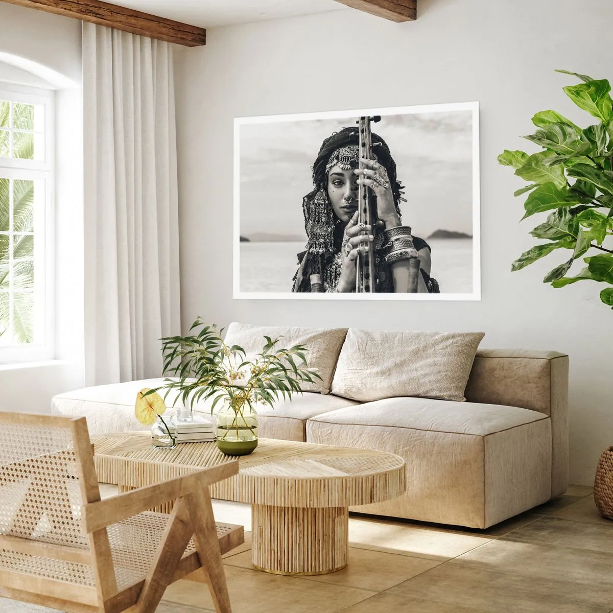 Plakat - Selve den orientalske musik - 70x50 cm