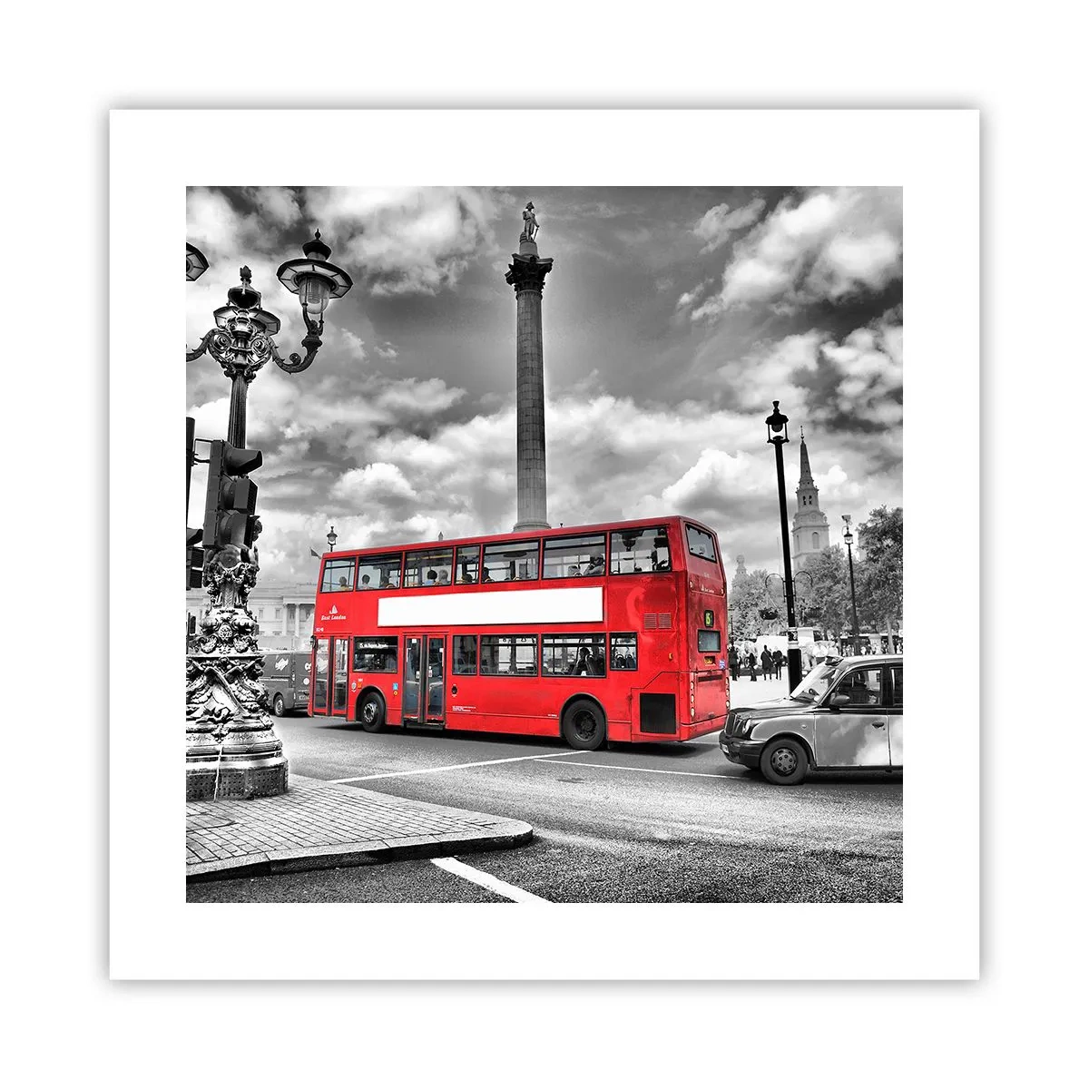 Plakat - Byens sande livsnerve - 40x40 cm