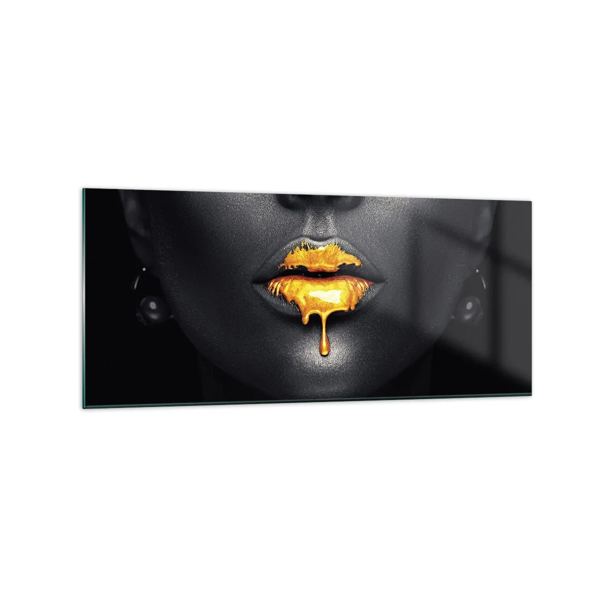 Billede på glas - Gyldenmund - 120x50 cm