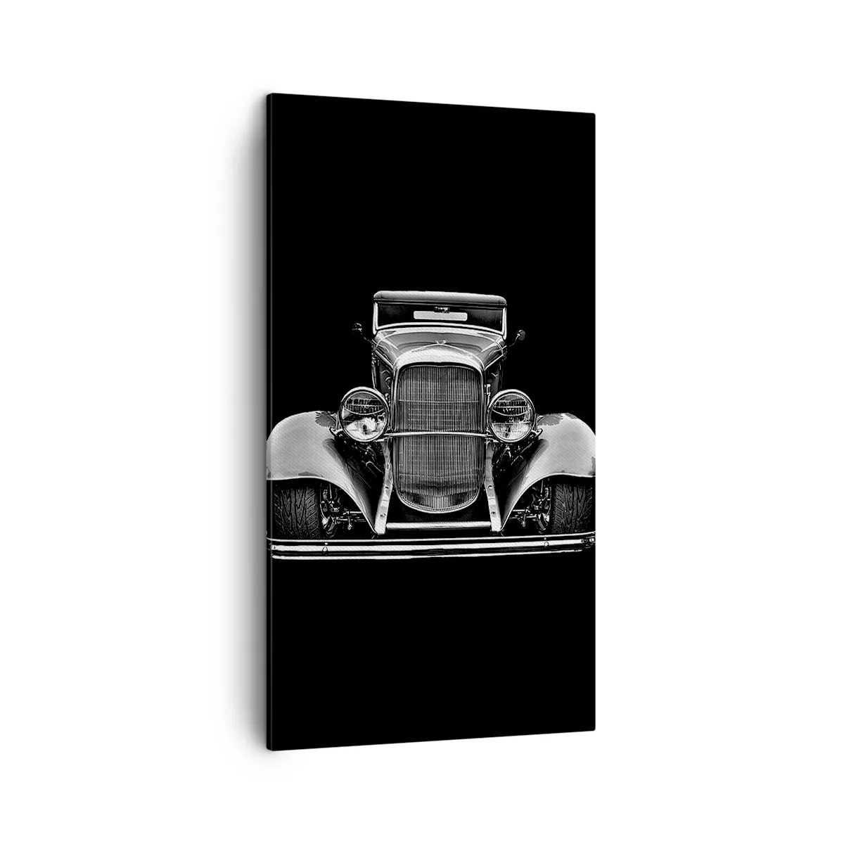 Lærredstryk - Billede på lærred - En sand genelman - 45x80 cm