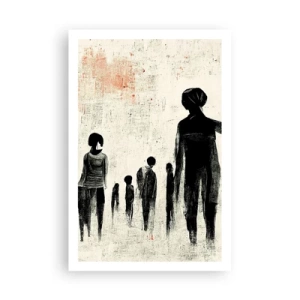 Plakat - Mod ensomhed - 61x91 cm