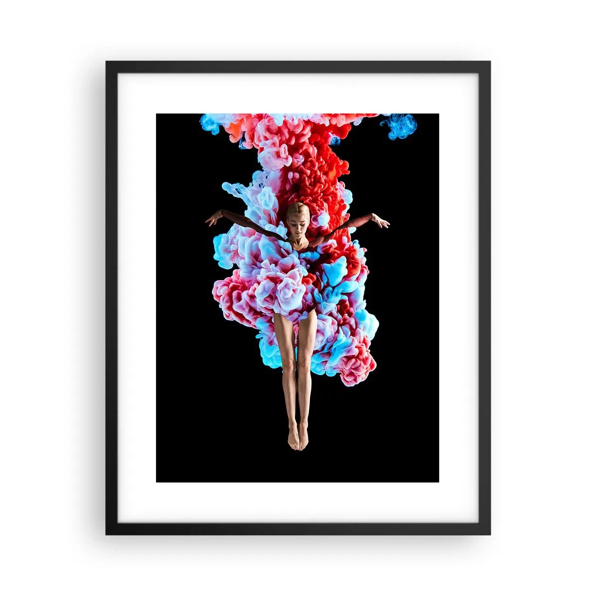 Plakat i sort ramme - I fuld blomstring - 40x50 cm