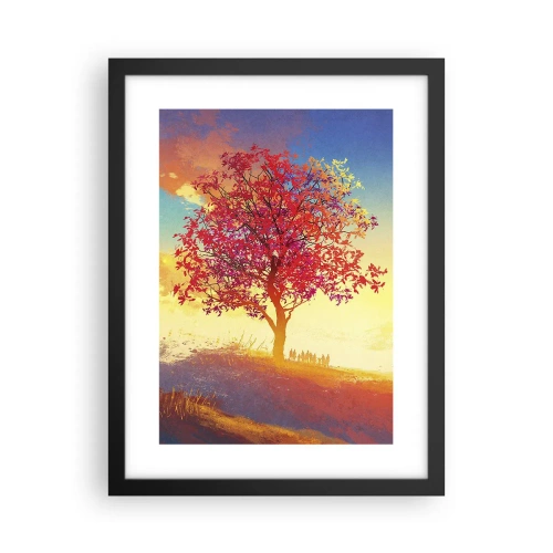 Plakat i sort ramme - Pilgrim på bestemmelsesstedet - 30x40 cm