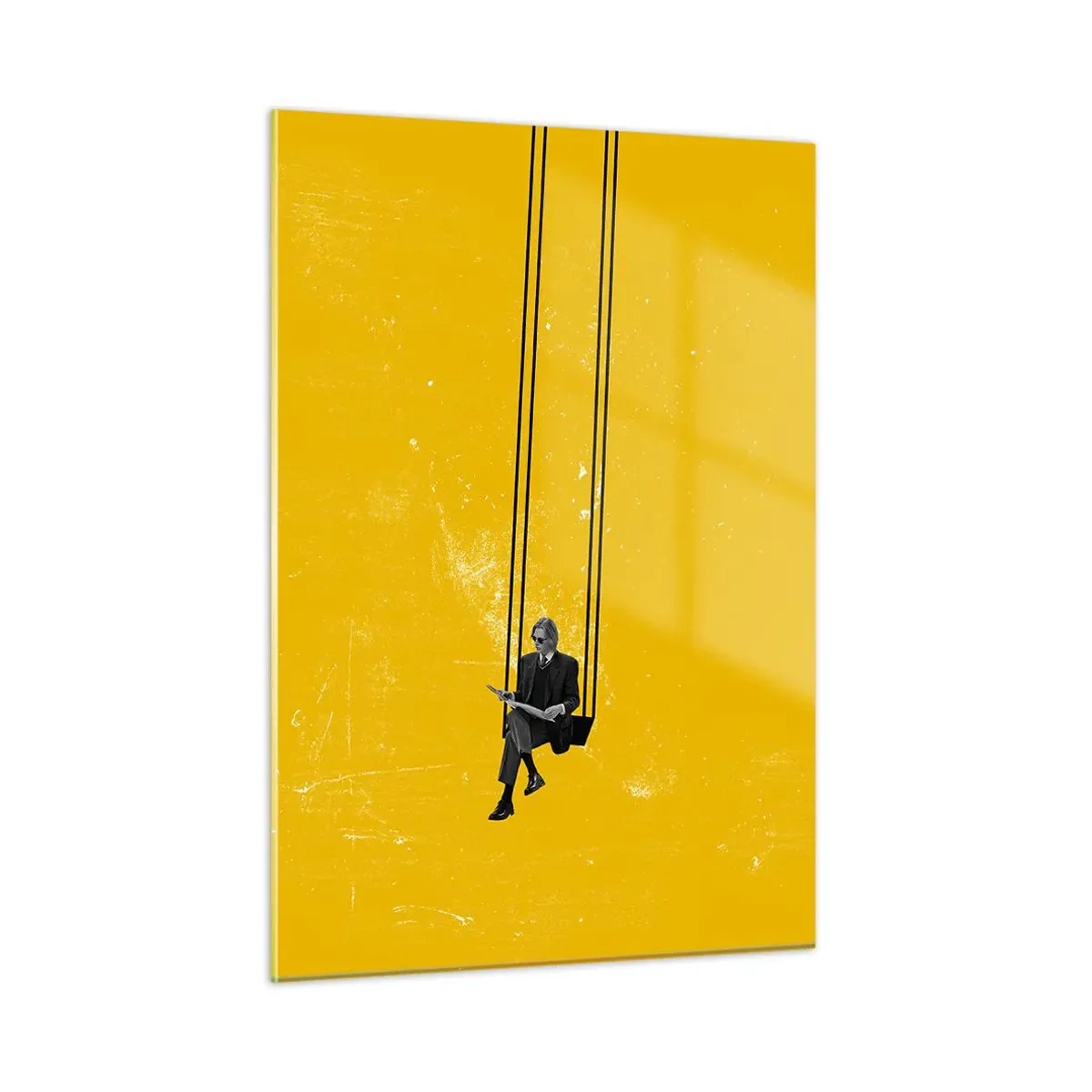 Billede på glas - En dag som alle andre - 50x70 cm