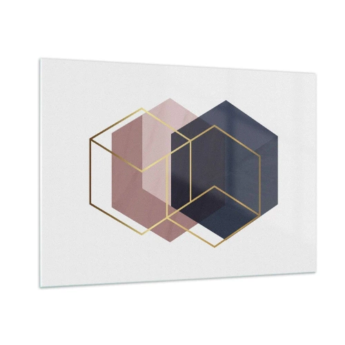 Billede på glas - Styrken ved enkelhed - 100x70 cm