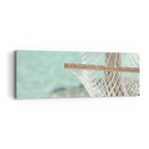 Lærredstryk - Billede på lærred - Tid til afslapning - 90x30 cm