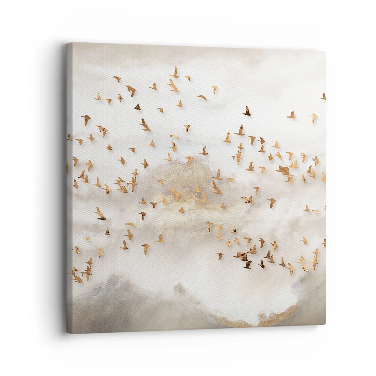 Lærredstryk - Billede på lærred - Det er på tide... - 30x30 cm