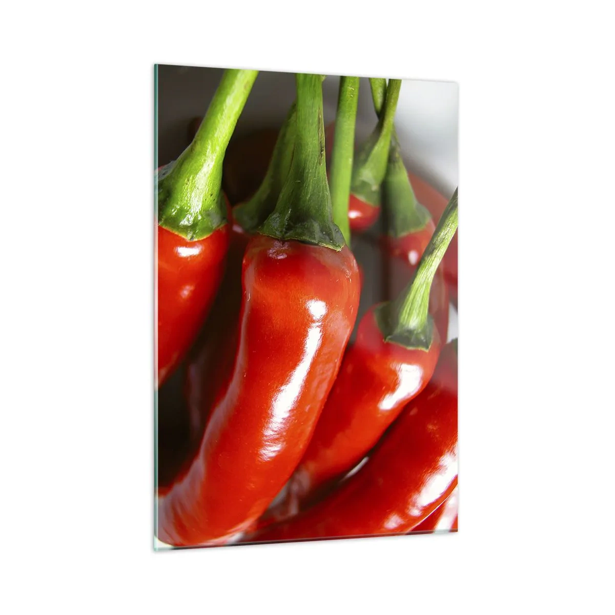 Billede på glas - Saftig, skinnende, glat - 50x70 cm