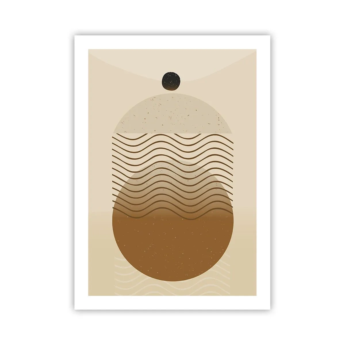 Plakat - Om geometriske figurers oprindelse - 50x70 cm