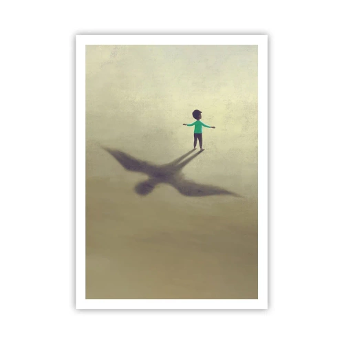 Plakat - Fremtidens helt - 70x100 cm