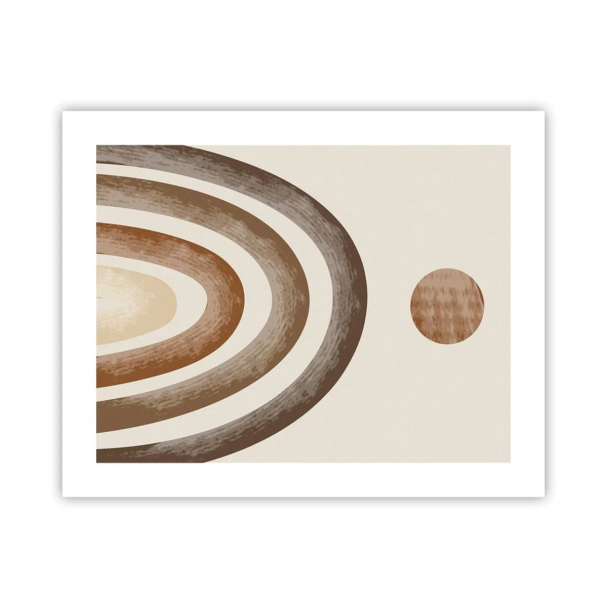 Plakat - I en galakse langt, langt væk - 50x40 cm