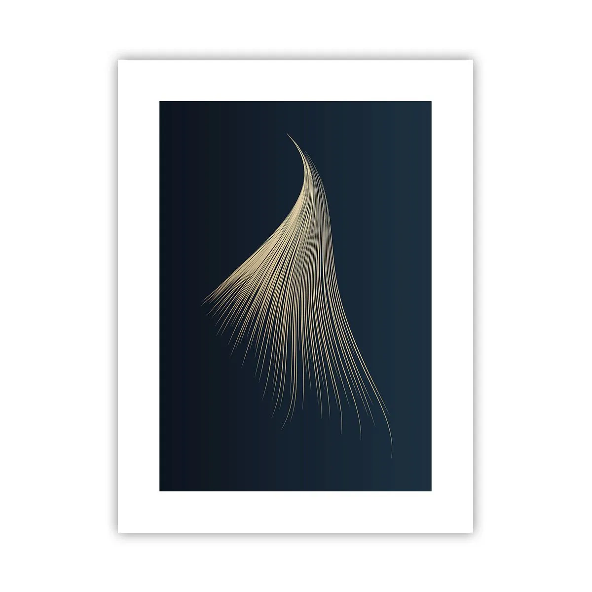 Plakat - Som en engels hår - 30x40 cm