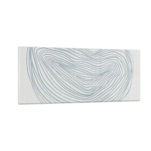 Billede på glas - Smil fra en dråbe - 100x40 cm