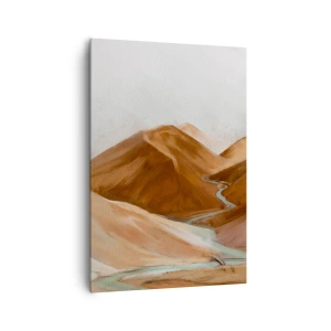 Lærredstryk - Billede på lærred - Til kilden - 70x100 cm