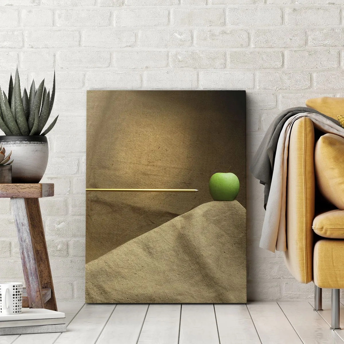 Lærredstryk - Billede på lærred - Påkald William Tell's ånd - 80x120 cm