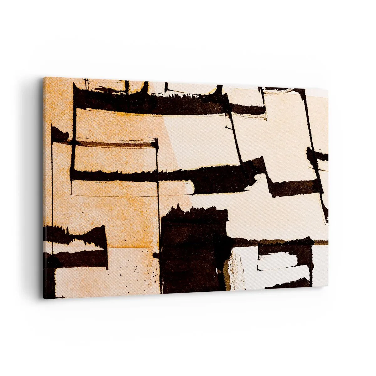 Lærredstryk - Billede på lærred - Og alligevel orden - 120x80 cm