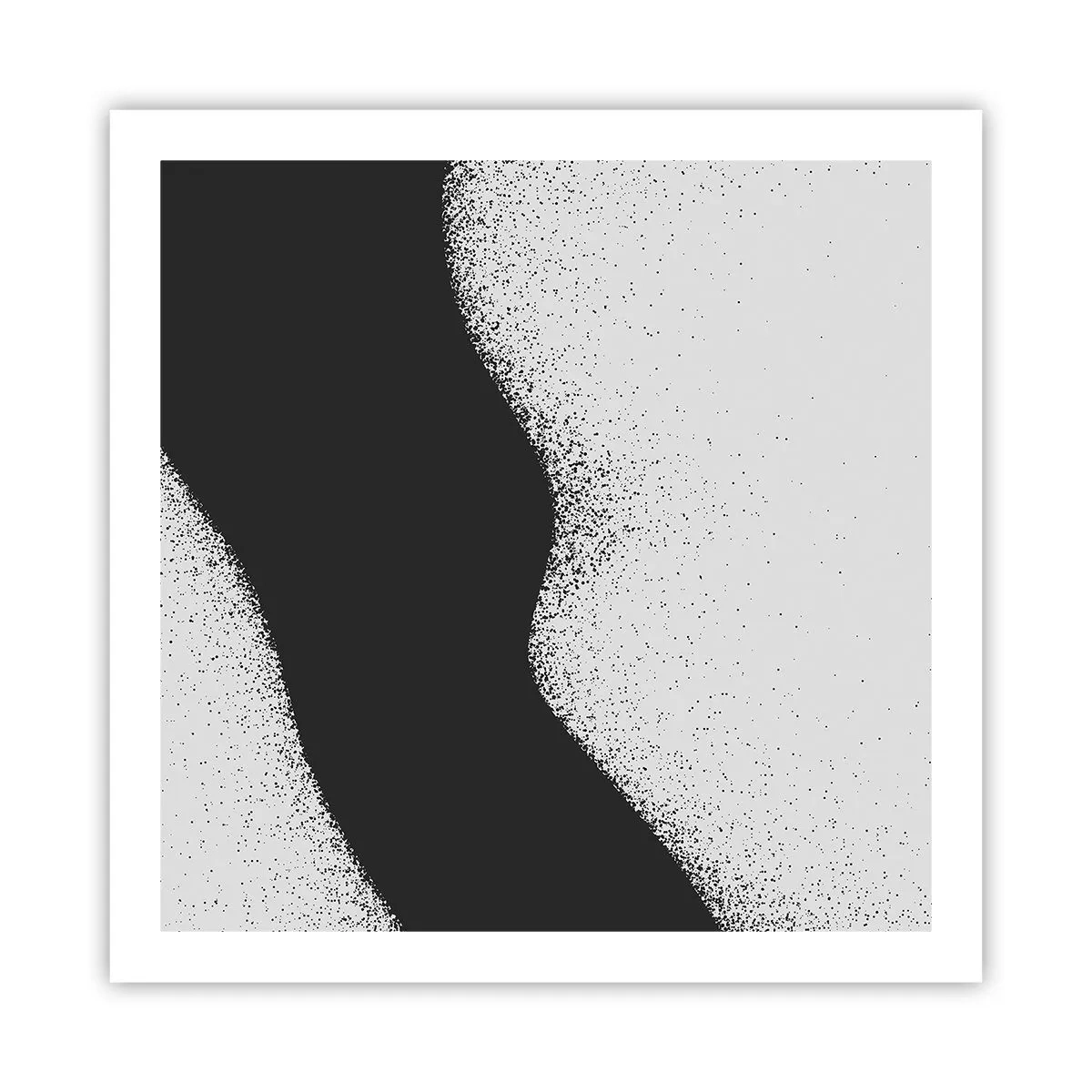 Plakat - Flydende balance - 60x60 cm