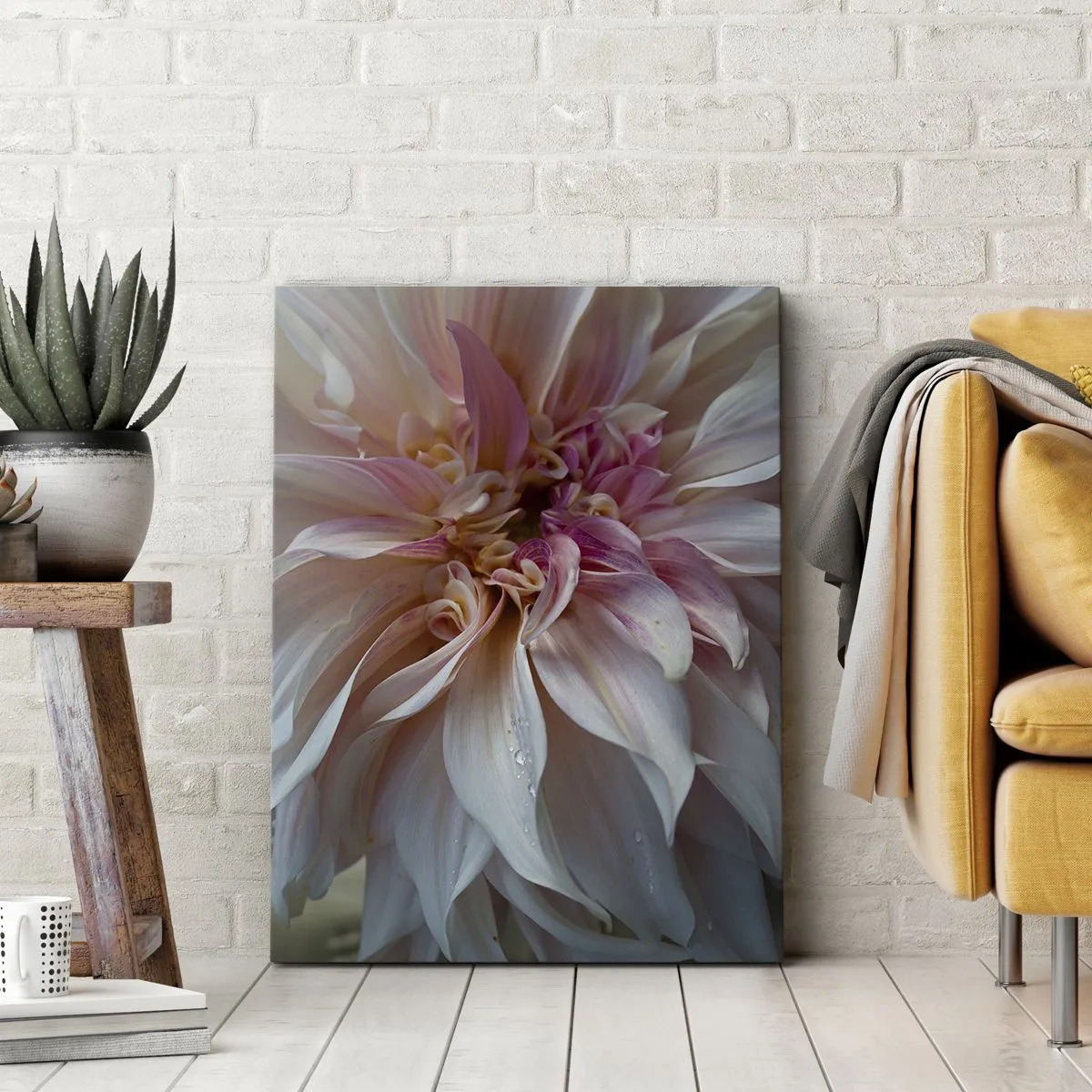 Lærredstryk - Billede på lærred - Blomstrende friskhed - 50x70 cm