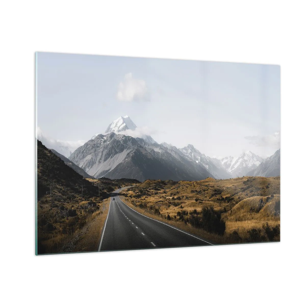 Billede på glas - Vejen til hjerte - 100x70 cm