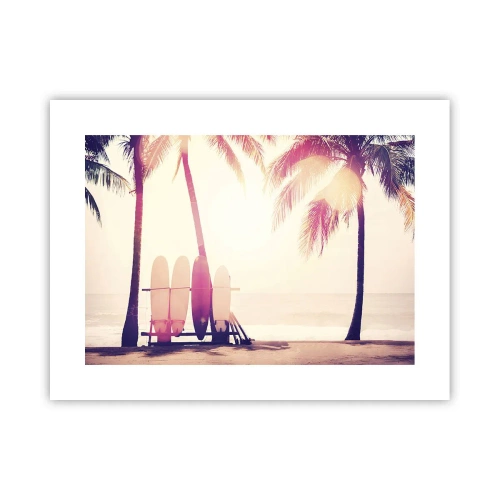 Plakat - Det bliver en fantastisk dag - 40x30 cm