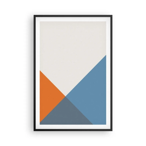 Plakat i sort ramme - Med hensyn til ... - 61x91 cm
