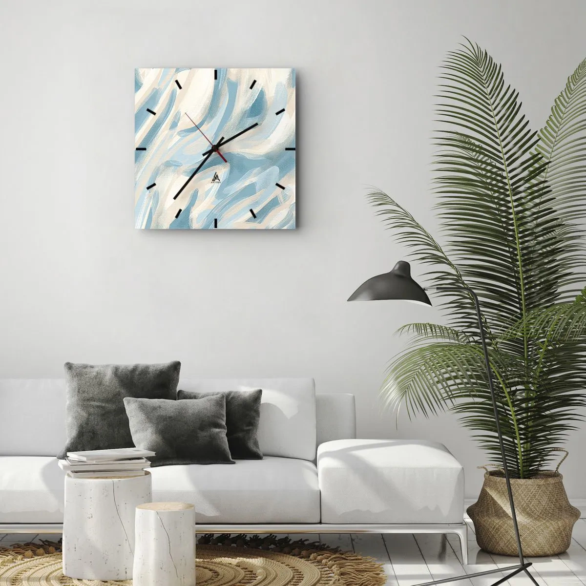 Vægur, Uret - Forårsbriser - 30x30 cm